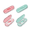 AOCEAN Dental Floss Picks Travel Floss with Toothpicks Professional Threader Flossers with 4 Storage Cases Ideal for Fam