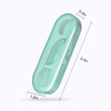 AOCEAN Dental Floss Picks Travel Floss with Toothpicks Professional Threader Flossers with 4 Storage Cases Ideal for Fam