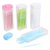 Coobbar 200pcs Double Head 50pcsBox Dental Floss Interdental Toothpick Brush Teeth Stick Dental Oral Care Toothpicks