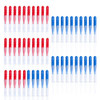 ewinever 50 Count Interdental BrushToothpick Tooth Flossing Head Oral Dental Hygiene Brush Tooth Cleaning Tool RedBlue