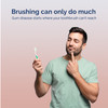 Proxysoft Dental Floss for Bridges and Implants 6 Packs Floss Threaders for Bridges Dental Implants Braces with ExtraThi