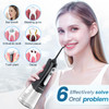 Cordless Water Dental Flosser Teeth Cleaner INSMART Professional 300ML Tank DIY Mode USB Rechargeable Dental Oral Irriga