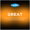 DenTek Slim Brush Interdental Cleaners Brushes Between Teeth Extra Tight Teeth Mint Flavor 32 Count Pack of 3