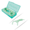 Plackers Micro 12 Counter Flosser with Travel Case Mint 2Pack