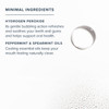 Heritage Store Hydrogen Peroxide Mouthwash Daily Oral Care Fresh Mint Mouth Wash Gentle Bubbling Action for Clean Health
