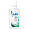 Spry Natural Xylitol Mouthwash Fluoride Free with Enamel Support Gentle Alcohol Oral Rinse NonGMO Spearmint 16 fl oz Pac