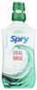 Spry Natural Xylitol Mouthwash Fluoride Free with Enamel Support Gentle Alcohol Oral Rinse NonGMO Spearmint 16 fl oz Pac