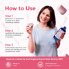 Oil Pulling for Teeth and Gums Made in USA Bubble Gum Flavored Organic Sesame Oil Oral Rinse Mouth wash Ayurvedic Pullin