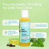 Uncle Harrys Certified Organic Oral Swish for Ayurvedic Oil Pulling Sesame Oil Oregano Clove Whitening Mouthwash Treatme