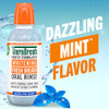 TheraBreath Whitening Mouthwash Dazzling Mint Dentist Formulated 16 Fl Oz 2Pack