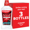 Colgate Optic White Whitening Mouthwash Fresh Mint 946mL 32 Fluid Ounce 3 Pack