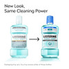 Listerine Cool Mint AlcoholFree Mild Mouthwash Oral Rinse Kills 999 of Germs That Cause Bad Breath Less Intense Taste Mi