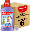 Colgate Unicorn Kids Fluoride Anticavity Mouthwash Alcohol Free Bubble Fruit 169 Fluid Ounces 6 Pack