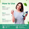Pack of 3 Ayurvedic Organic Oil Pulling for Teeth and Gums Refreshing Mint Flavored Oral Rinse Mouthwash Essential Oils