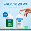 SmartMouth Original 2Bottle Activated Mouthwash with Pumps Bad Breath Support 32 fl oz