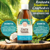 GuruNanda Original Oil Pulling Mouthwash Promotes Deep Cleaning with Coconut Sesame for Teeth Gum Health Fresh Breath wi