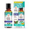 GuruNanda Travel Size CocoMint Oil Pulling Mouthwash 7 Essential Oils Vitamins Promotes Fresh Breath Happy Gums No Alcoh