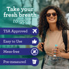 GuruNanda Travel Sachets Coconut Oil Pulling Fresh Breath Mouthwash 7 Essential Oils Vitamins for Happy Teeth Gums with