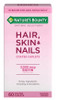 Nature's Bounty Hair, Skin & Nails, 60 caplets online at globaldelivered