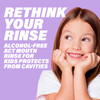 ACT Kids Anticavity Fluoride Rinse Groovy Grape 169 fl oz Accurate Dosing Cup Alcohol Free