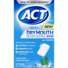ACT Dry Mouth Moisturizing Gum Soothing Mint Sugar Free 20 Count 3 Pack