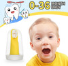 FOREVIVE Finger Toothbrush for Toddlers 13Finger Toddler Toothbrush Age 24Newborns Silicone ToothbrushesSoft Infant Oral