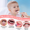 Lonlown 60PCS Baby Tongue Cleaner 1PCS Finger Toothbrush Infant Mouth Cleaner Newborn Gum Cleaner Disposable Infant Oral