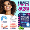 Retainer Cleaner Tablets 120 Denture Cleaning Tablets Aligner Cleaner Removes Odors Stains For Aligners Retainers Dentur