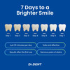 DrDent Professional LED Teeth Whitening Kit Carbamide Peroxde Sensitivity Free Formula 3 Teeth Whitening Gel Pens 30 Whi