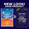 DenTek Easy Brush Interdental Brushes for Cleaning Between Teeth Safe for Braces Dental Work 16 Count Pack of 6