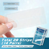 56 Teeth Whitening Strips 28Day NonSensitive Fast Remove Smoking Coffee Wine Stains Teeth Brightening Kit Pack of 56 Non