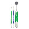 GUM Oral Care Dental Cleaning Kit Dental Mirror with Light Explorer Pick and Dental Scaler Professional Quality Stainles