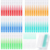Patelai 350 Pieces Interdental Brush Tooth Floss Tooth Cleaning Tool Toothpick Dental Flossing Head Oral Flosser Refill
