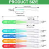 Patelai 350 Pieces Interdental Brush Tooth Floss Tooth Cleaning Tool Toothpick Dental Flossing Head Oral Flosser Refill
