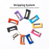 Easyinsmile Dental IPR Strip System 10PCS Orthodontic Interproximal Reduction Enamel Kits BMultiColor