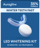 Auraglow Teeth Whitening Kit LED Accelerator Light 35 Carbamide Peroxide Teeth Whitening Gel 20 Whitening Treatments Whi