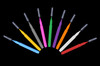 GOUWEIBA 100 pcs Braces Brush Disposable Interdental Brush Toothpick Dental Flossing Head Oral Dental Hygiene Flosser To