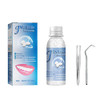 Dental Repair Denture Repair BeadsTweezersDental PickDental Tools for Fixing Filling Missing Broken Tooth Moldable Fake