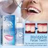 Dental Repair Denture Repair BeadsTweezersDental PickDental Tools for Fixing Filling Missing Broken Tooth Moldable Fake