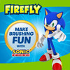 Firefly Kids AntiCavity Natural Fluoride Toothpaste Sonic The Hedgehog Bubble Gum Flavor ADA Accepted 42 OZ