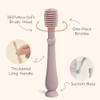 Moonkie Baby Tongue Cleaner Toddler Toothbrush Baby Oral Cleaner Newborn Kit for 3 Months 2 Pcs BlushPale Mauve