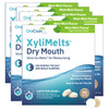 Oracoat XyliMelts for Dry Mouth Night Time or Day Moisturizing Dry Mouth Adhering Discs Sugar Free with Xylitol 40 Count