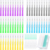 Zopeal 250 Pieces Braces Flossers Interdental Brush for Cleaner Tooth Toothpick Dental Teeth Flossing Picks Head Oral De