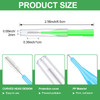 Zopeal 250 Pieces Braces Flossers Interdental Brush for Cleaner Tooth Toothpick Dental Teeth Flossing Picks Head Oral De