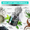 Teeth Whitening Powder Remineralizing Tooth Powder with Nano Hydroxyapatite Charcoal Bentonite Kaolin Clays Gentle Tooth