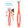 Frida Baby TripleAngle Toothhugger Training Toddler Toothbrush Toddler Toothbrush 2 Years and Up Cleans All Sides at Onc