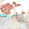 Patelai 200 Pcs DualUse Interdental Brushes Soft Silicone Dental Picks Toothpicks Between Teeth Brush Tooth Flossing Bru