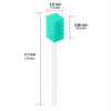 50 Pack Disposable Oral Swabs Sterile Dental Sponge Swabsticks Unflavored for Mouth Gum Cleaning