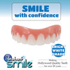 Instant Smile Comfort Fit Flex Bright Shade Upper Veneer Cosmetic Teeth