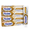 Super Poligrip Extra Care Denture Adhesive Cream Zinc Free Denture Cream 22 Ounce Pack of 4